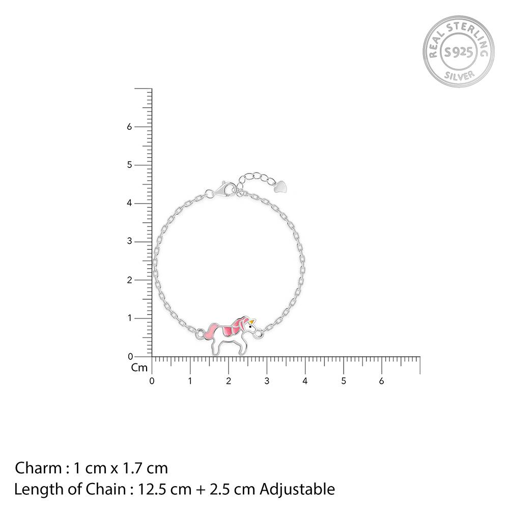 Magical Unicorn Kids Bracelet (0 - 2 Years), Adjustable : KBR056