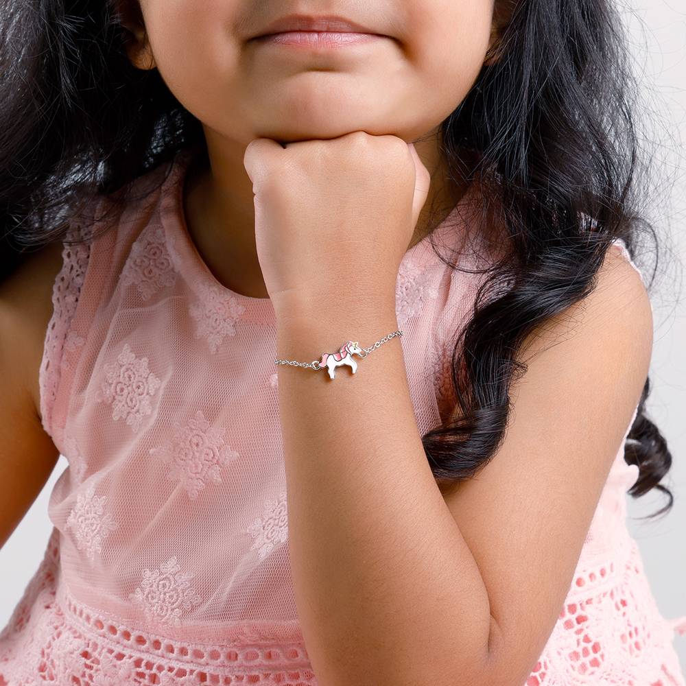 Magical Unicorn Kids Bracelet (2 - 8 Years), Adjustable : KBR057