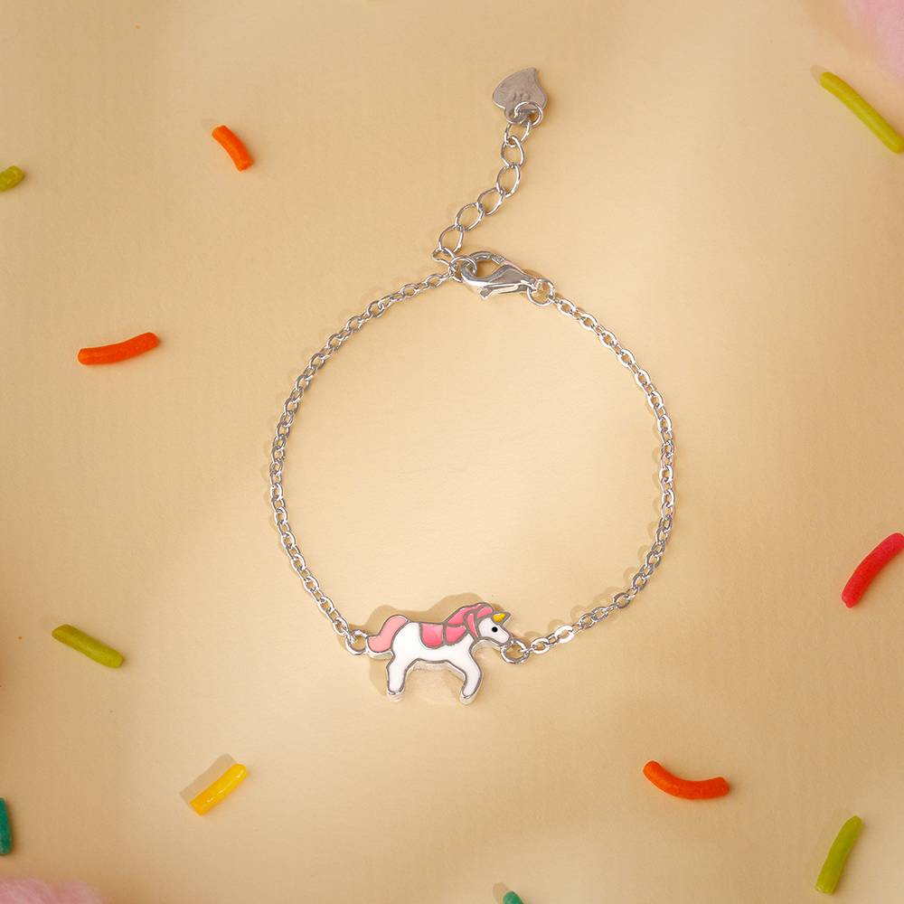 Magical Unicorn Kids Bracelet (2 - 8 Years), Adjustable : KBR057