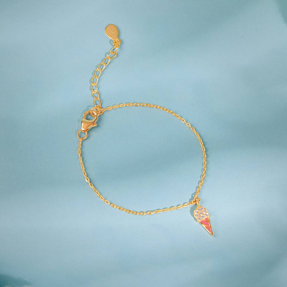 Golden Lil’ Scoop Kids Bracelet (0 - 2 Years), Adjustable : KBR063