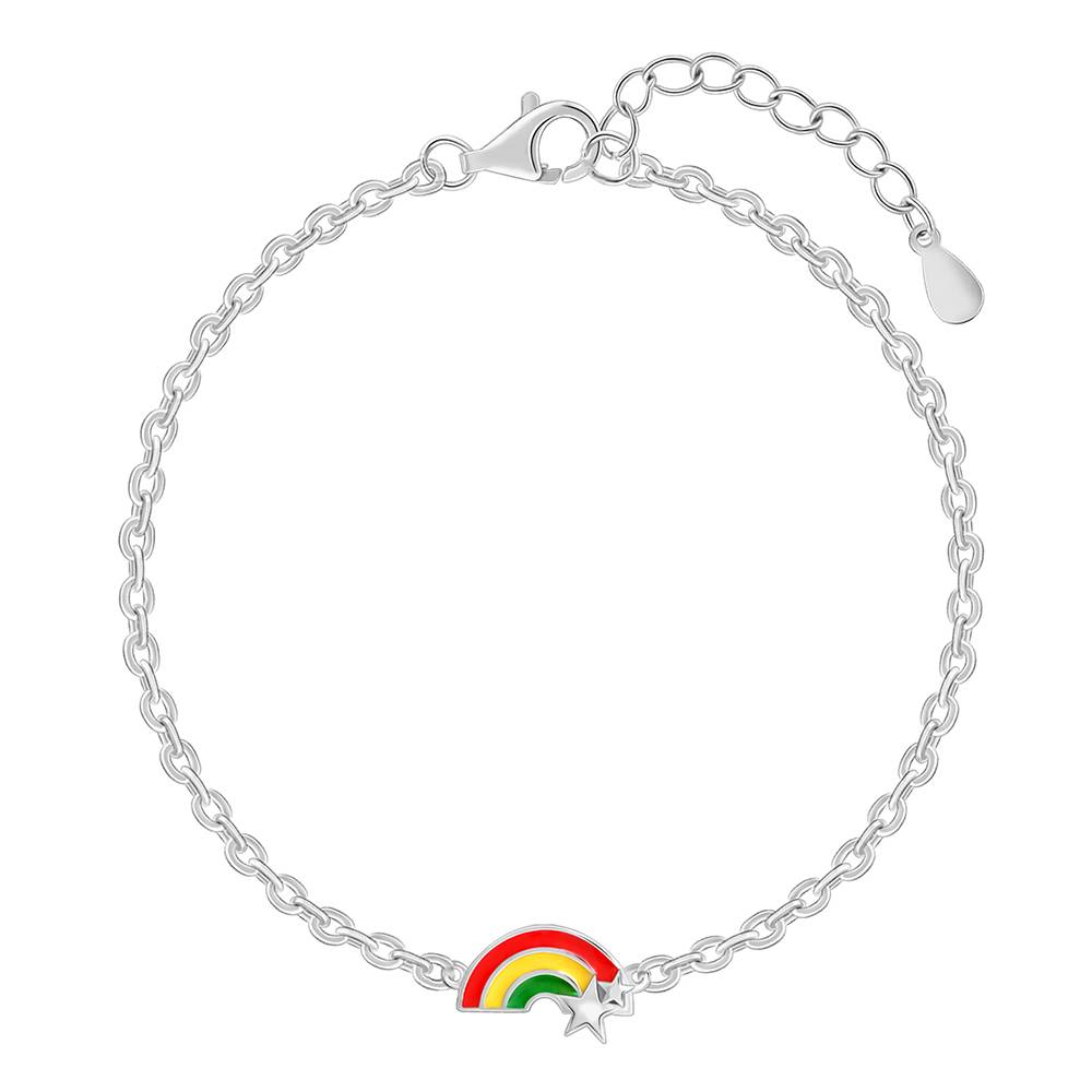 Rainbow Hug Kids Bracelet (2 - 8 Years), Adjustable : KBR073