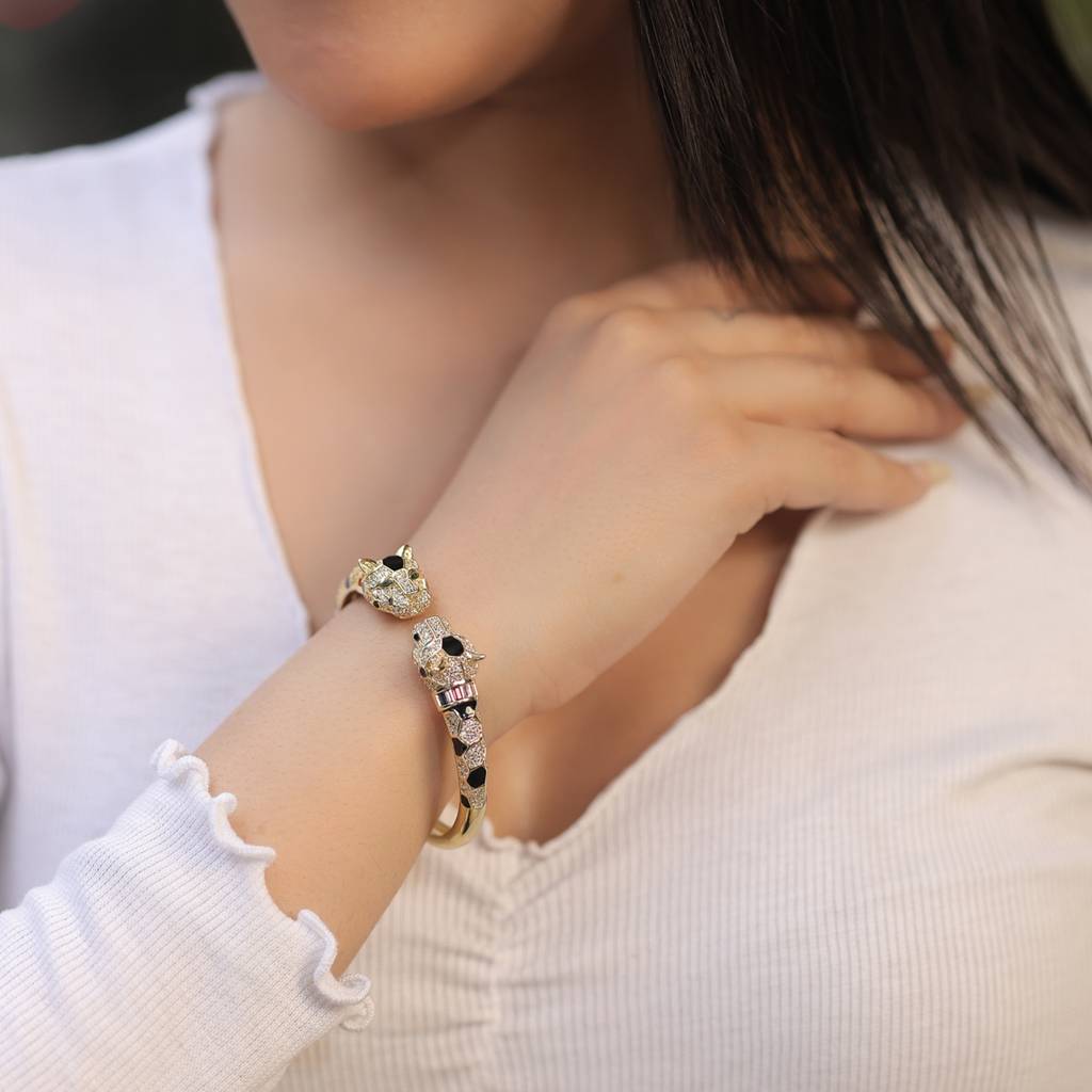 Panther Openable Bracelet : KBR191