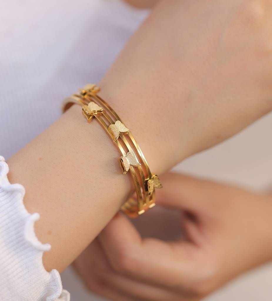 Anti Tarnish Butterfly Bracelet : KBR258