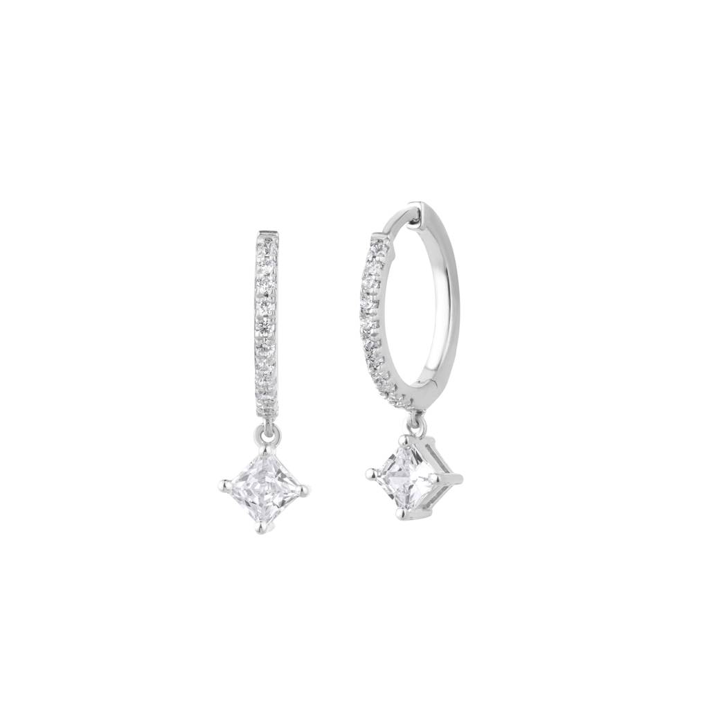 Twilight Sparkle Drop Earring : KED0008-Silver