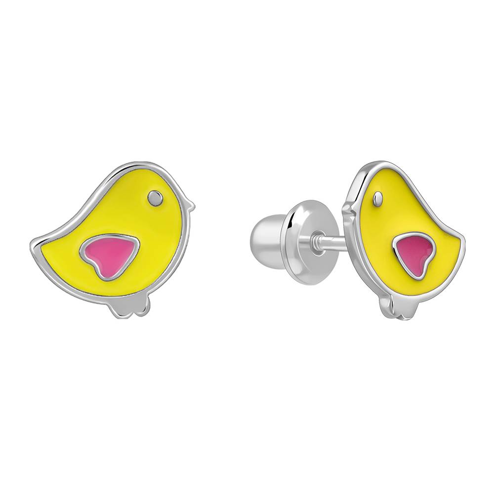 Tweety Bird Kids Stud Earrings : KER040