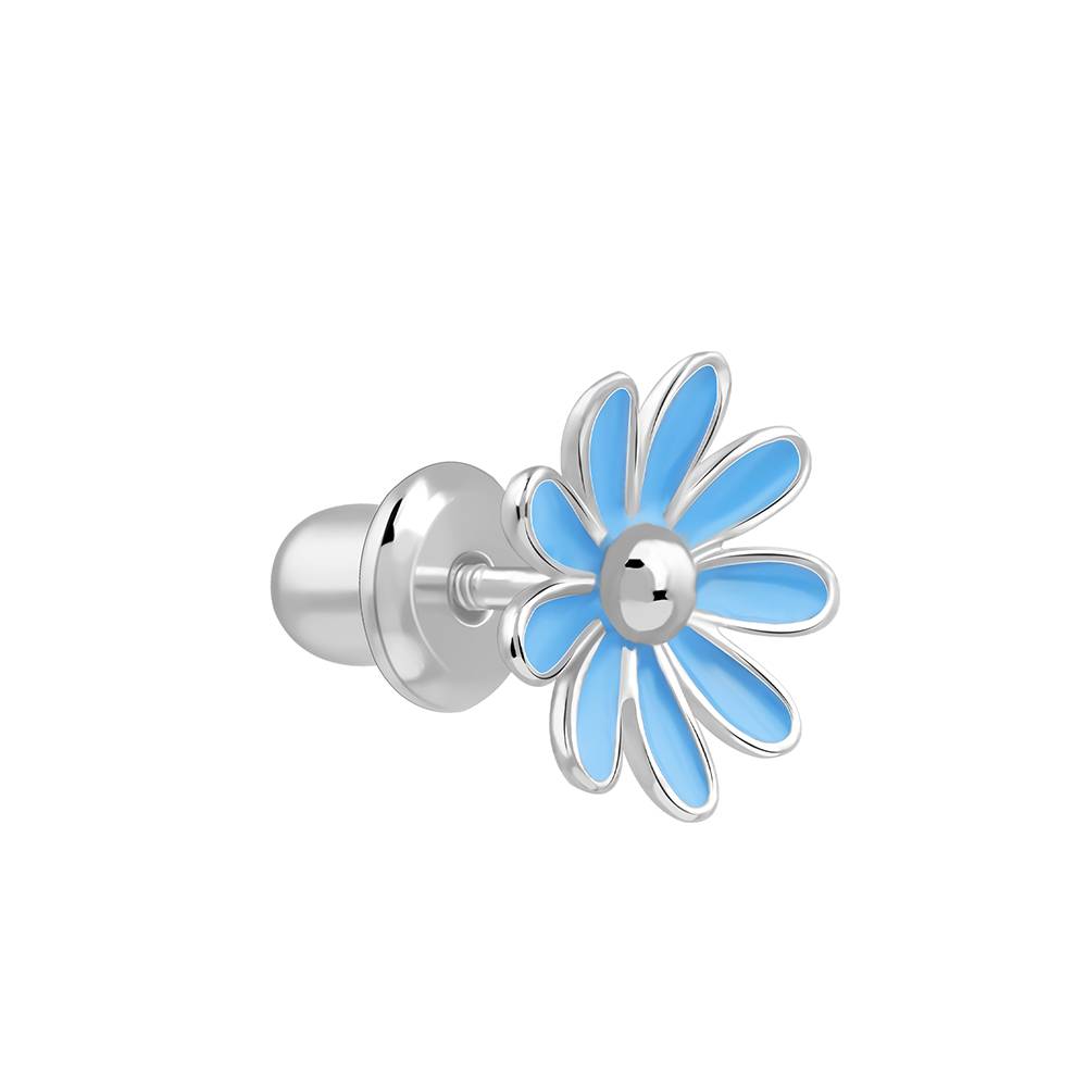 Blue Daisy Kids Studs : KER041