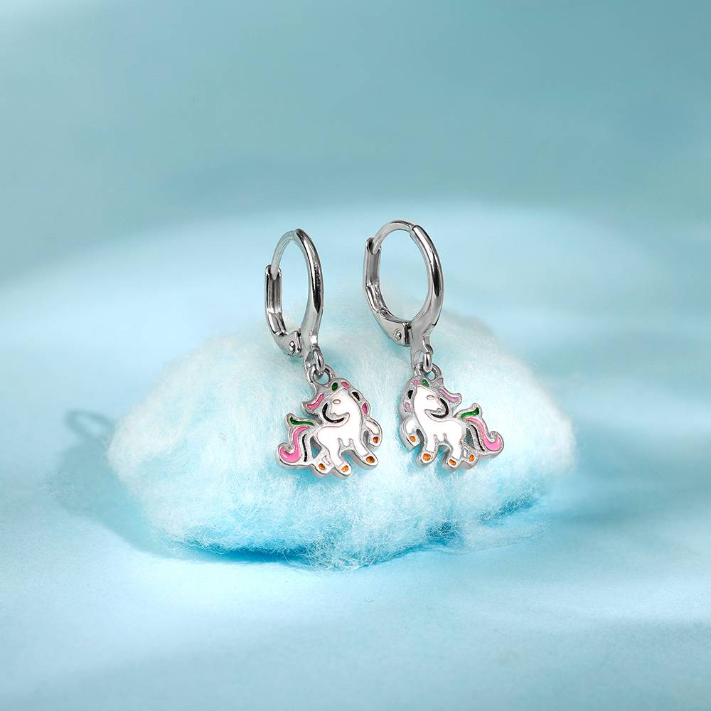 ピアス Baby Heart Silver Earrings Sterling Silver Kids Earrings - Heart -