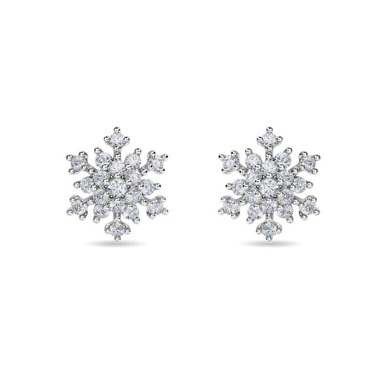 Kisna 14K Yellow Si Diamond Gold Earrings For Women | Winnie