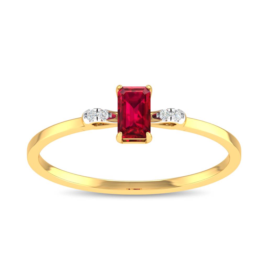 Kisna 14K Yellow Gold Aeliana Ring For Women : KFLR11461R