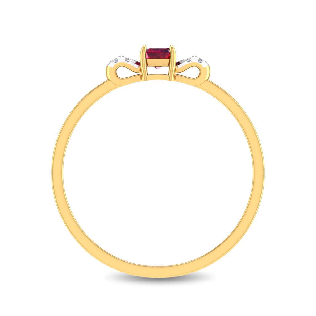 Kisna 14K Yellow Gold Aeliana Ring For Women : KFLR11461R