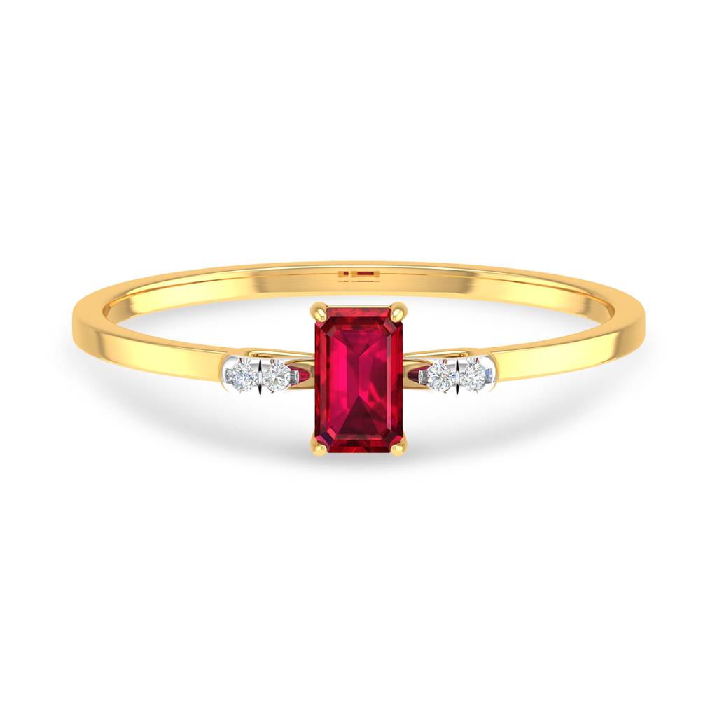 Kisna 14K Yellow Gold Aeliana Ring For Women : KFLR11461R