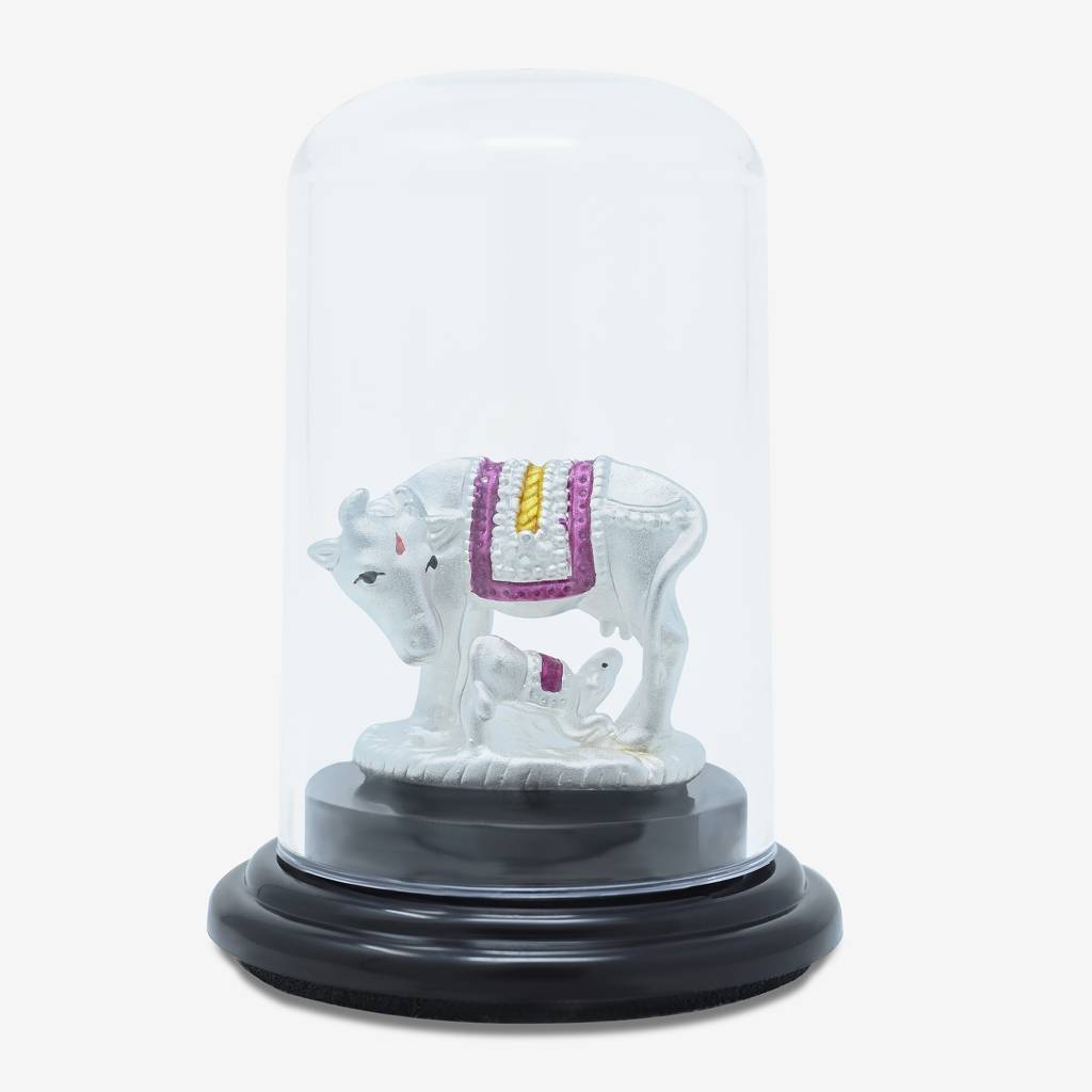 Touch925 999 Silver Kamadhenu Grace Idol : KI11