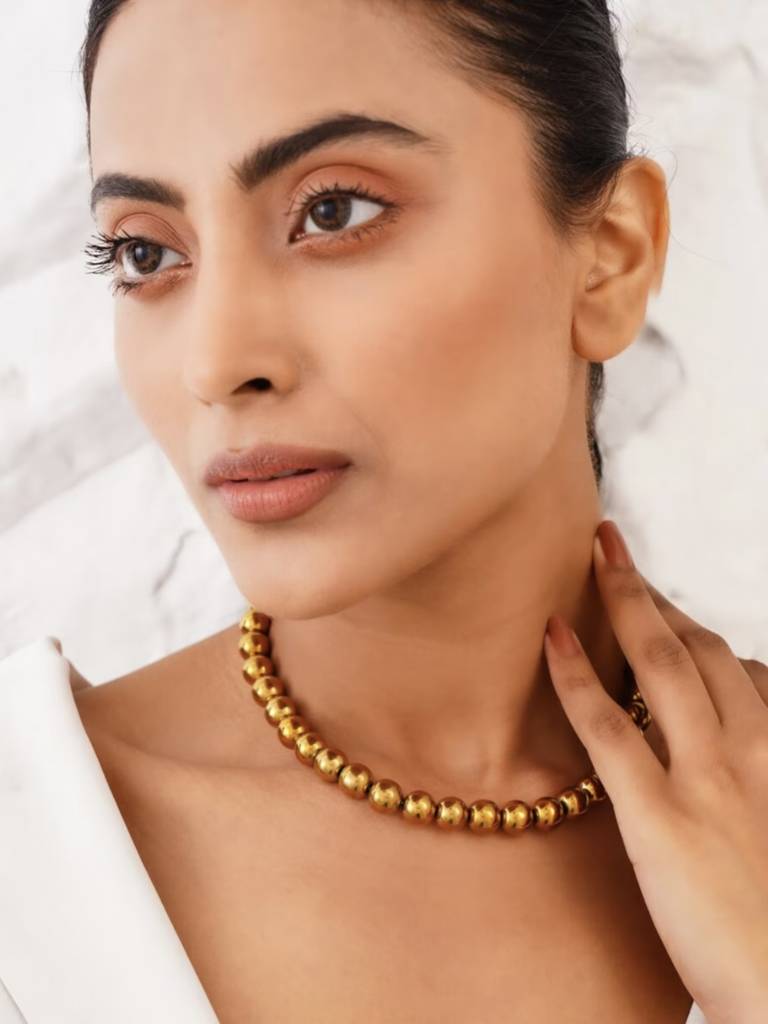 Natural Hematite Necklace-Kj-Be-005 : KJ-BE-005