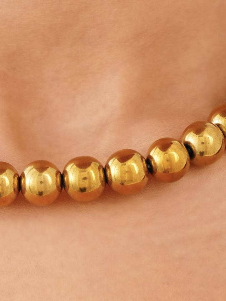 Natural Hematite Necklace-Kj-Be-005 : KJ-BE-005