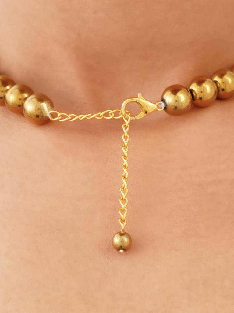 Natural Hematite Necklace-Kj-Be-005 : KJ-BE-005