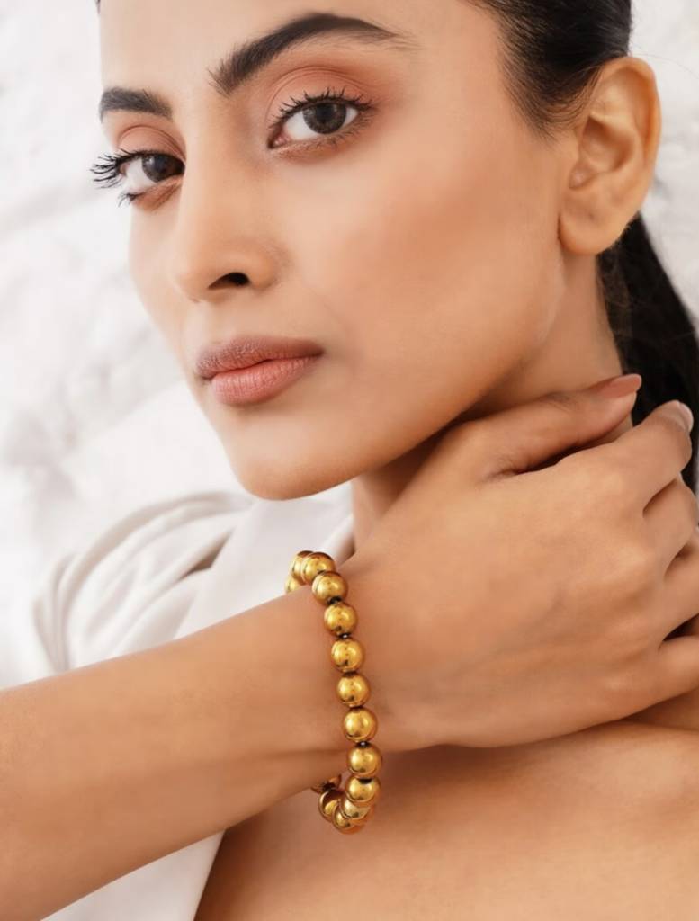 Natural Hematite Bracelet : KJ-BE-021