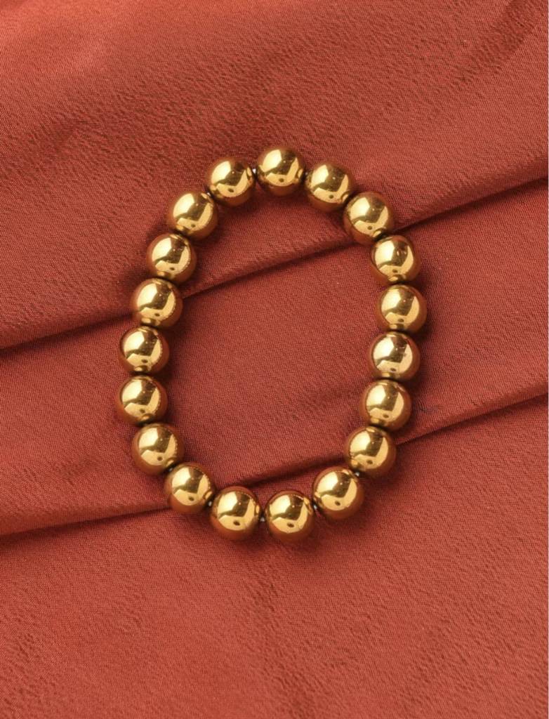 Natural Hematite Bracelet : KJ-BE-021