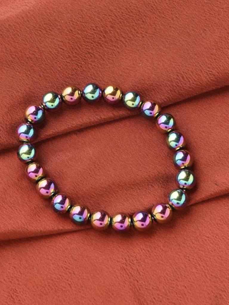 Natural Hematite Bracelet : KJ-BE-023