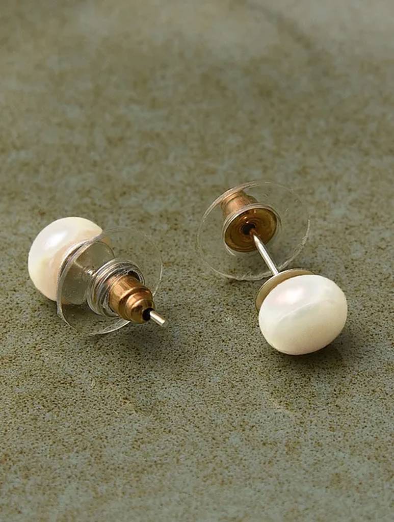 Fresh Water Pearl Studs : KJ-KM074
