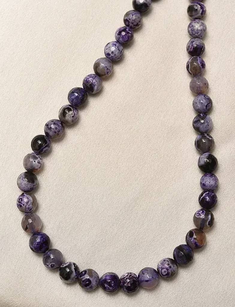 Quartz Semi Precious Gemstone Necklace : KJ126