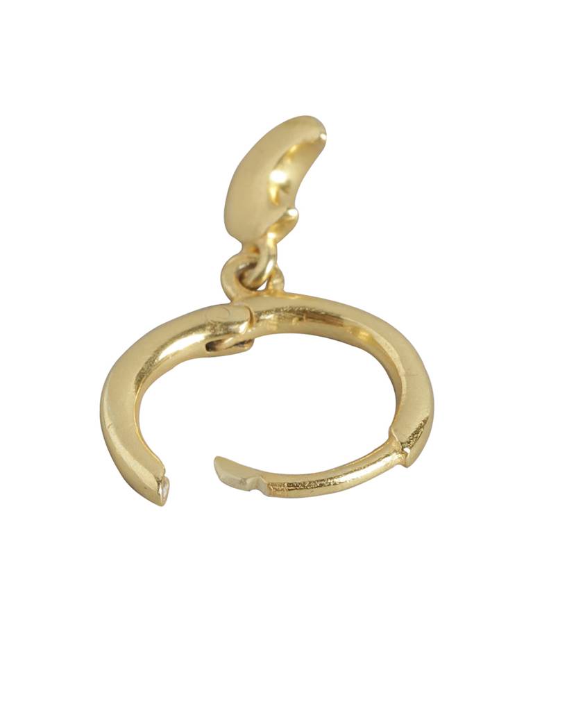 Carlton London Girls Set Of 2 Gold-Plated Hoop Earrings : KJES111