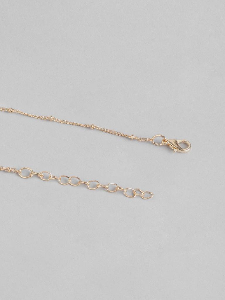 Girls Gold-Plated Pink Jewellery Set : KJS045