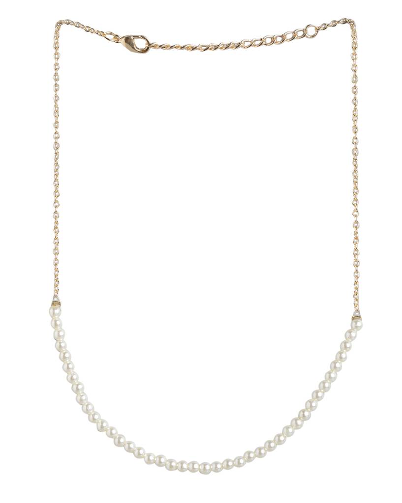 Carlton London Girls Gold-Plated Evil Eye Beaded Jewellery Set : KJS118