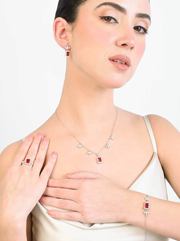 Aurora Gemstone Jewellery Set : KJS25