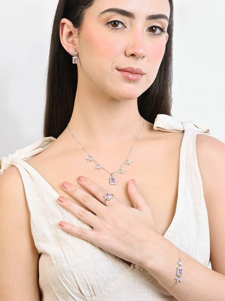 Aurora Gemstone Jewellery Set : KJS29