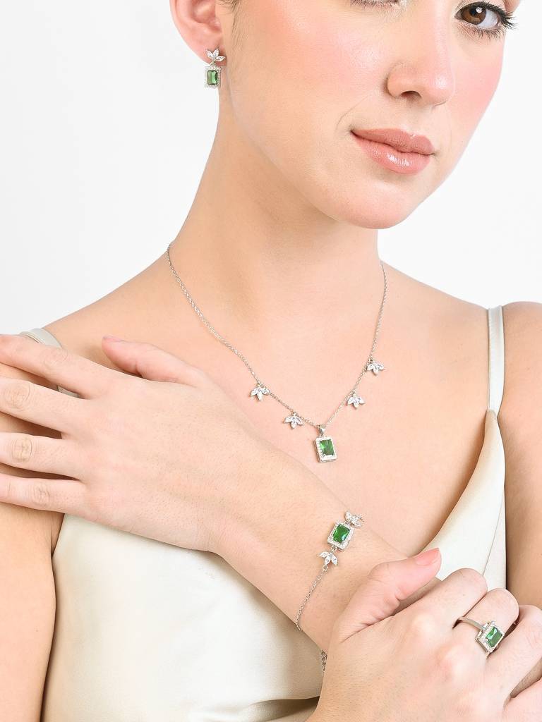 Aurora Gemstone Jewellery Set : KJS33