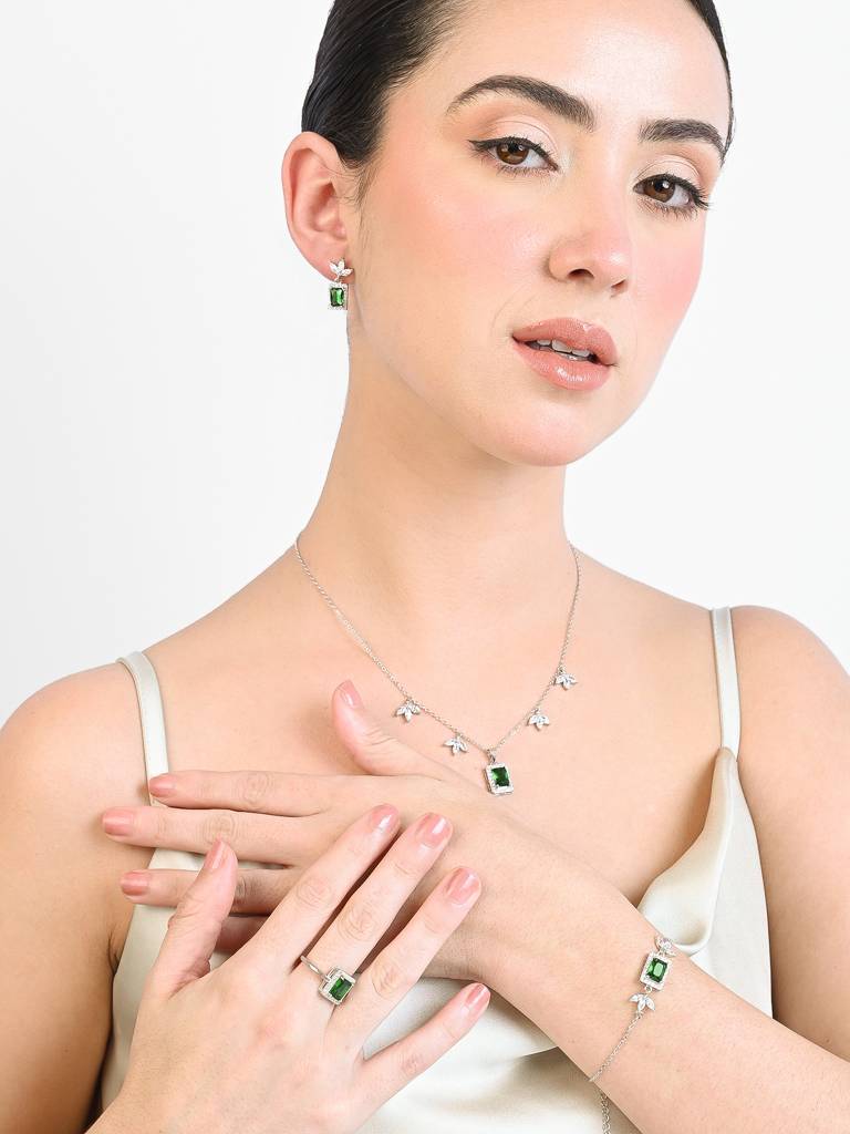 Aurora Gemstone Jewellery Set : KJS33