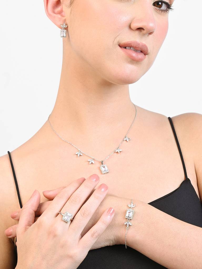 Aurora Gemstone Jewellery Set : KJS36