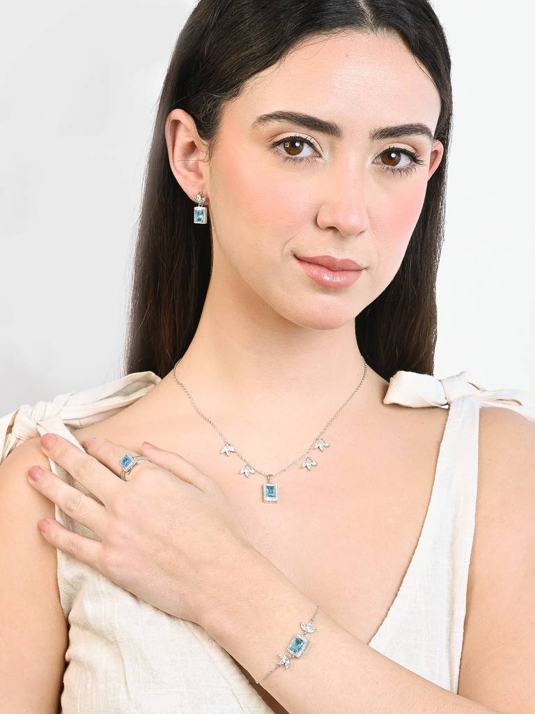 Aurora Gemstone Jewellery Set : KJS45