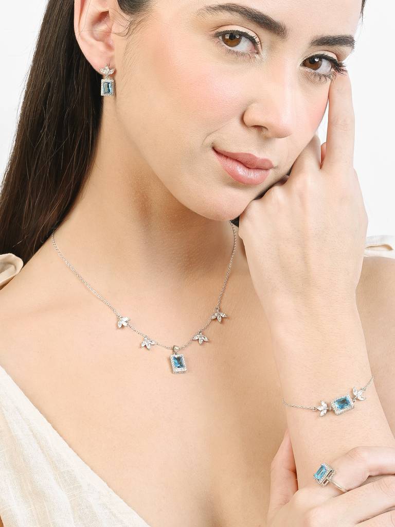 Aurora Gemstone Jewellery Set : KJS45