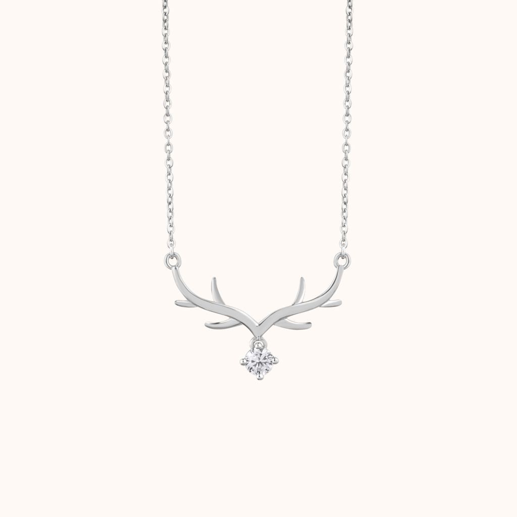 Minimalist Antler Necklace : KNC0003