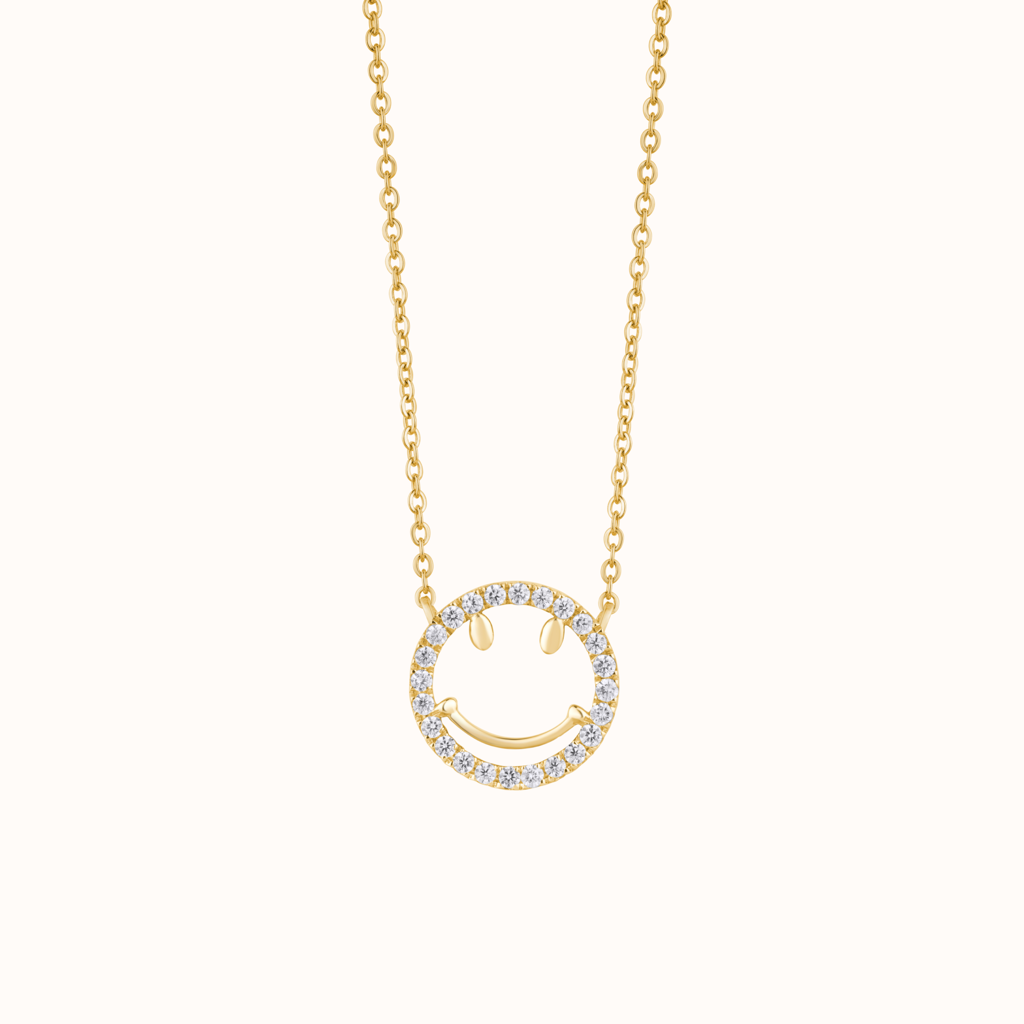 Beautiful Smiley Necklace : KNC0006