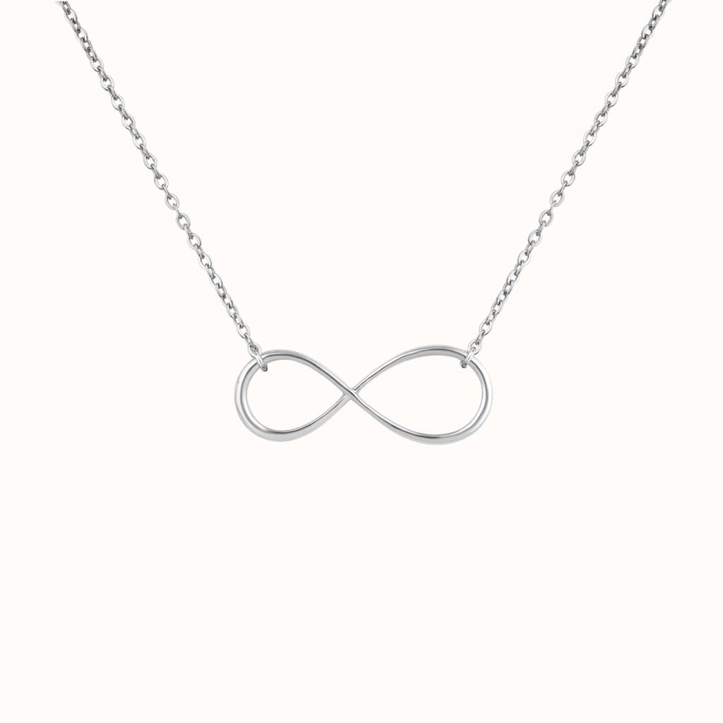 Silver Infinity Charm Pendant : KNC0016-RG