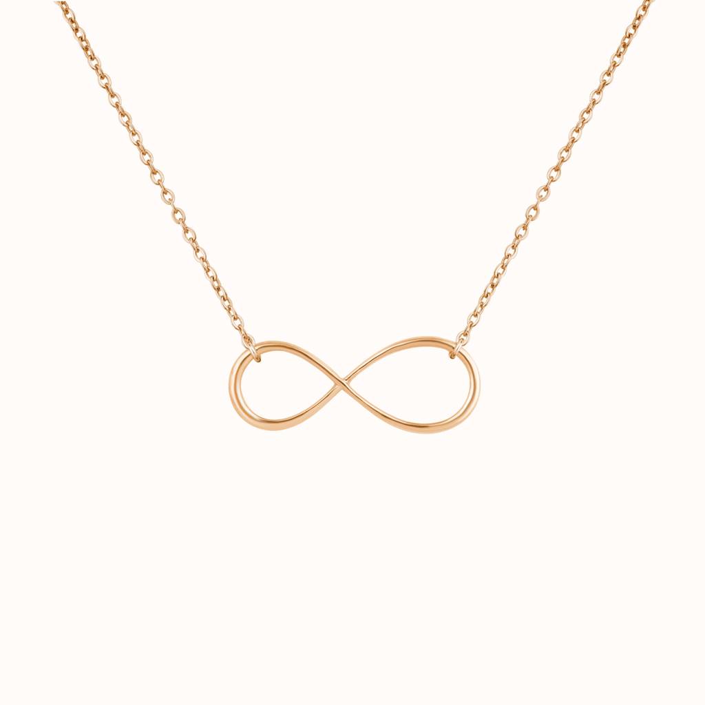 Silver Infinity Charm Pendant : KNC0016