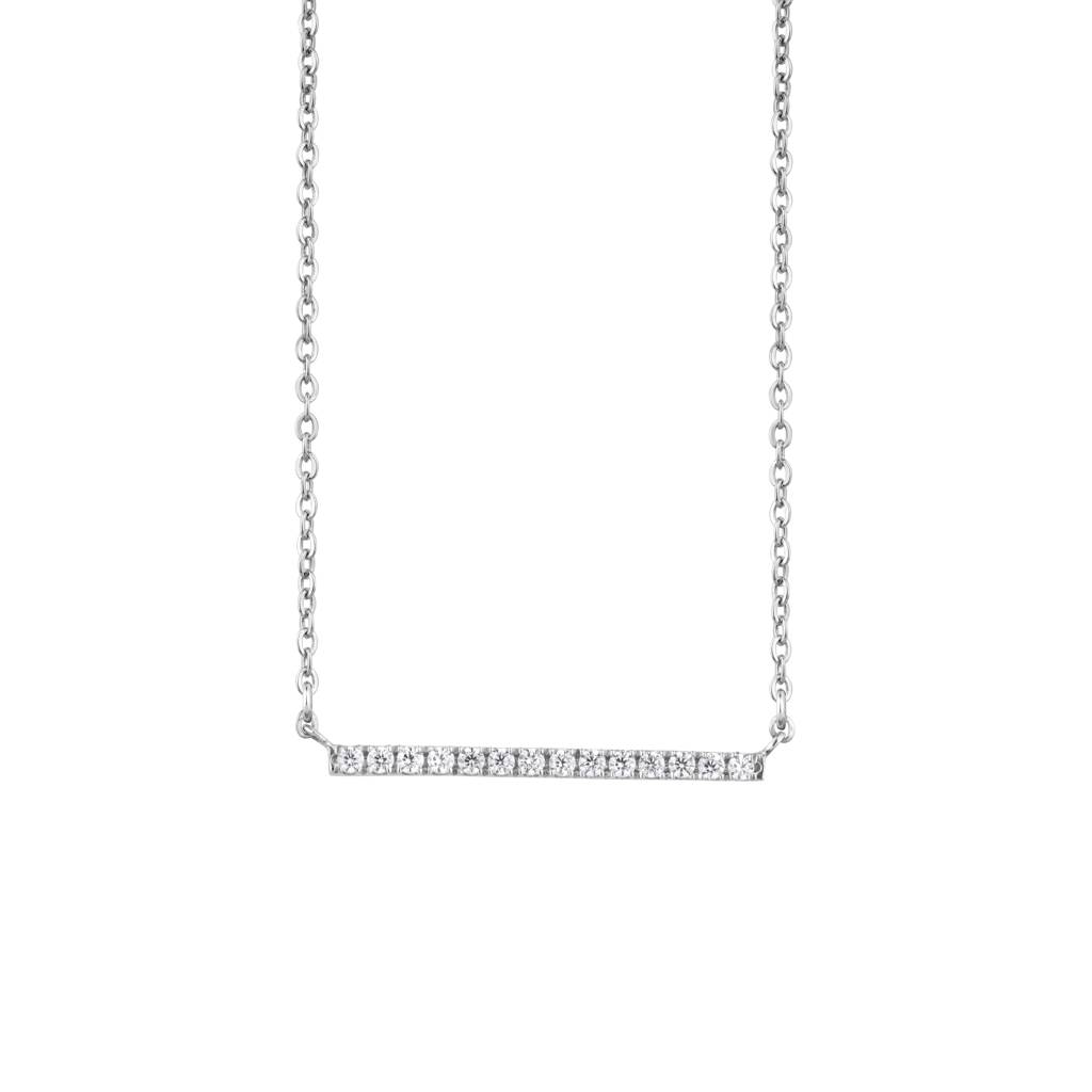 Diamond Bar Set Charm Pendant : KNC0018-RG