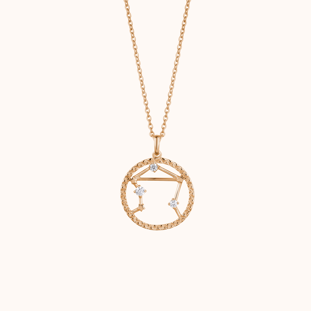 Zodiac Sign Silver Pendant : KNC0032