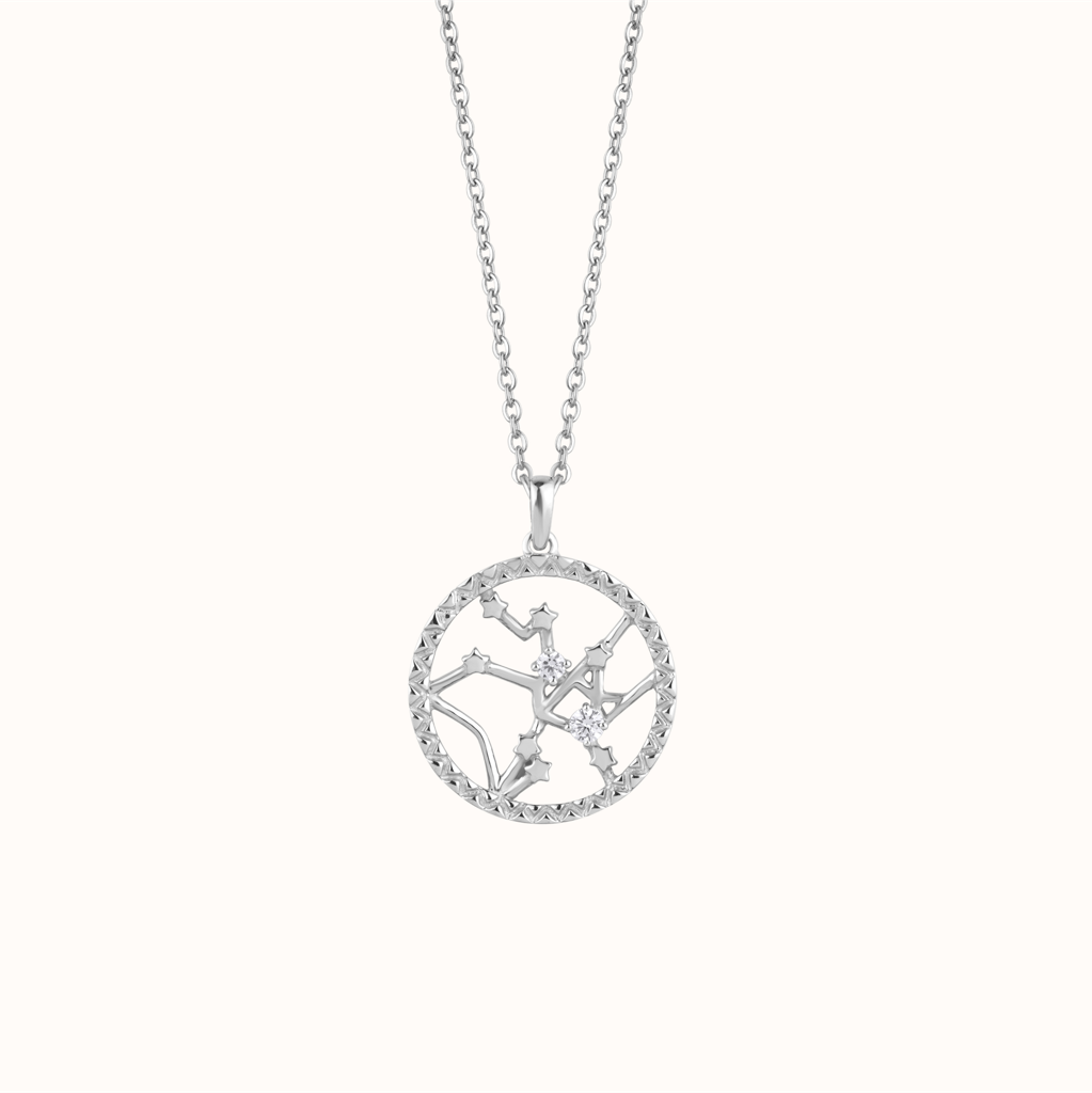 Zodiac Constellations Necklace : KNC0034-RG