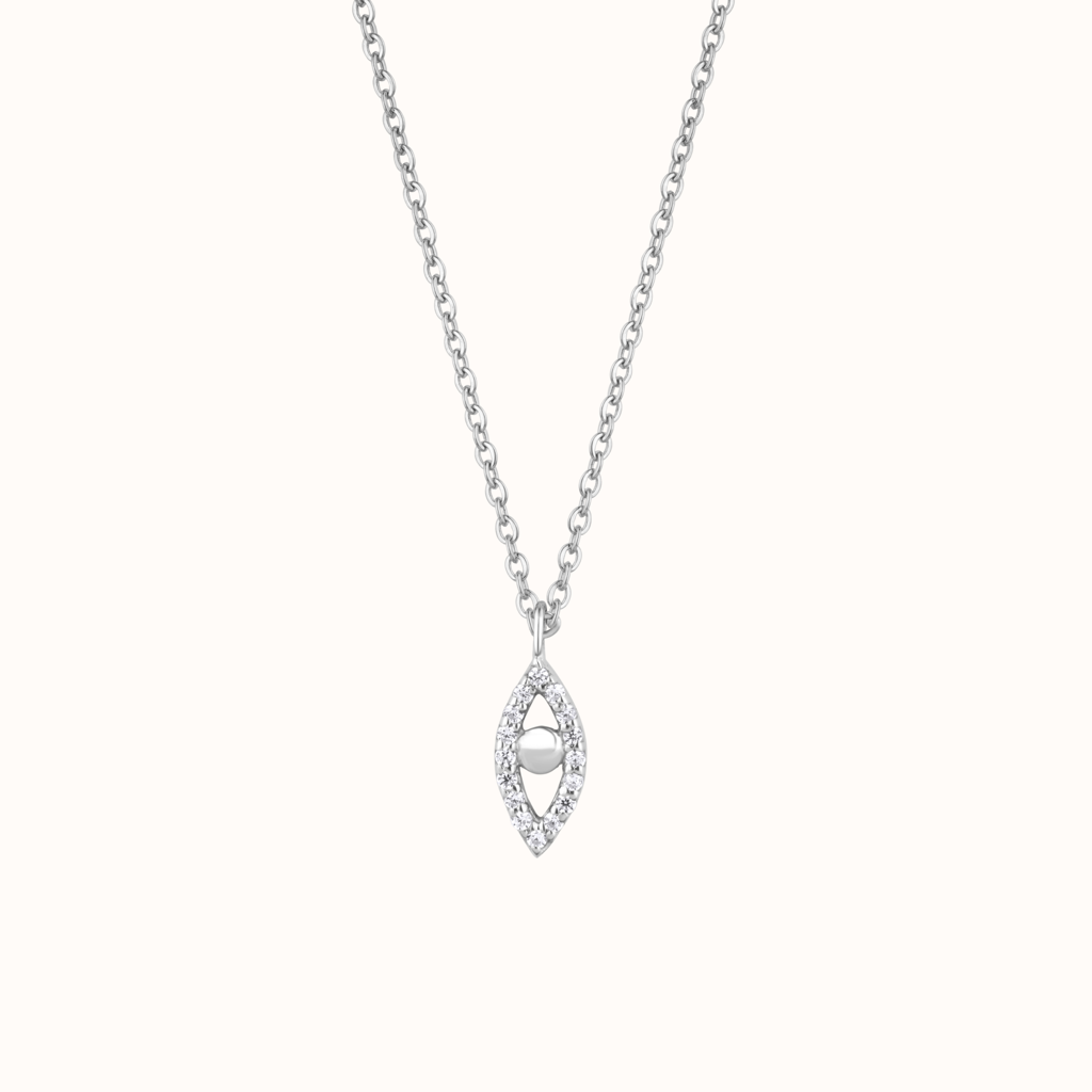 Glamorous Diamond Eye Pendant : KNC0042