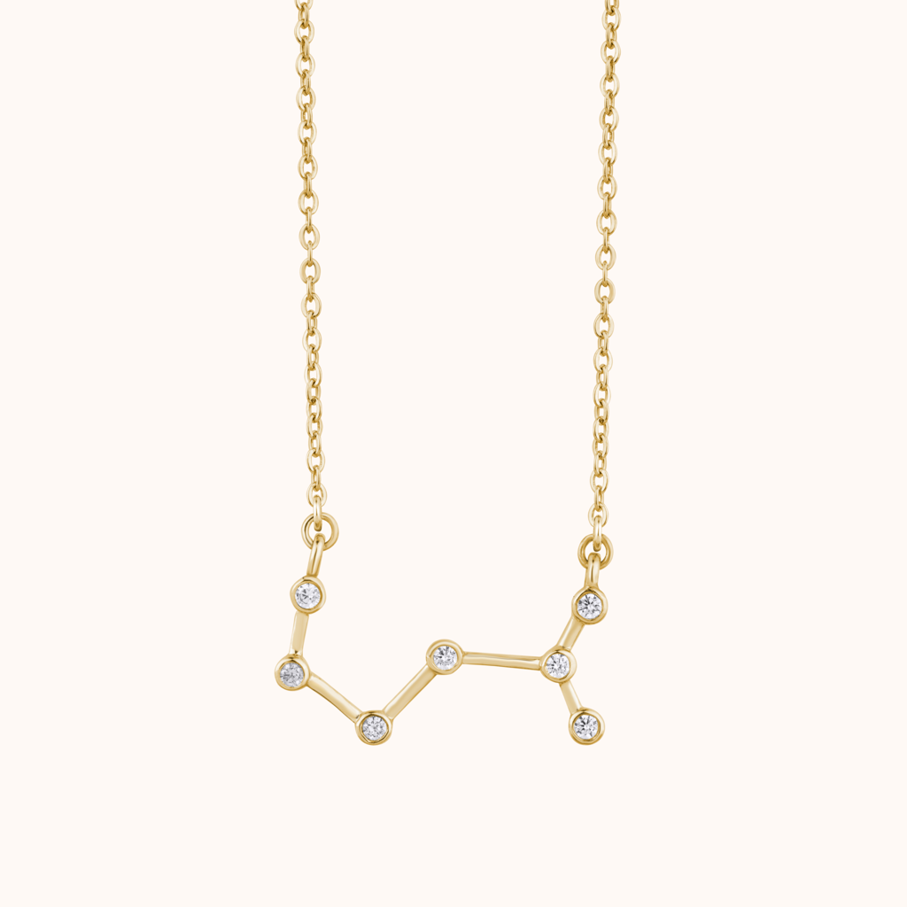 Stylish Virgo Constellation Necklace : KNC0055