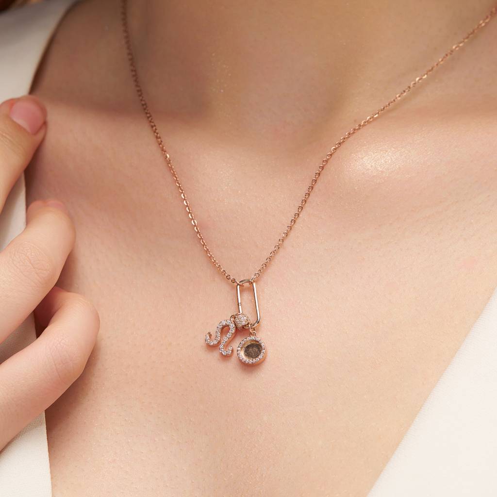 Elegant Crystal Necklace : KNC0060