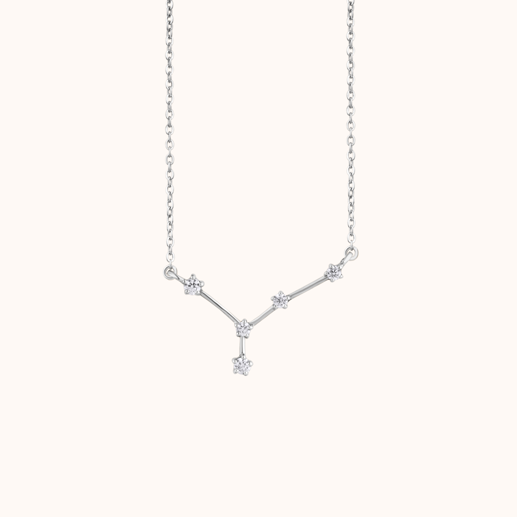 Zodiac Silver Charm Pendant : KNC0063-RG