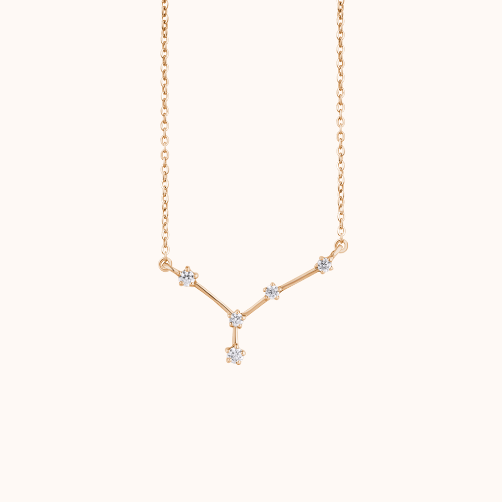 Zodiac Silver Charm Pendant : KNC0063