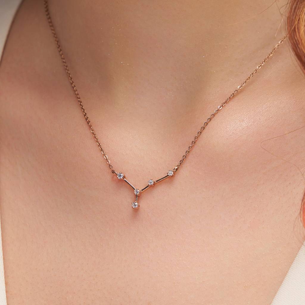 Zodiac Silver Charm Pendant : KNC0063
