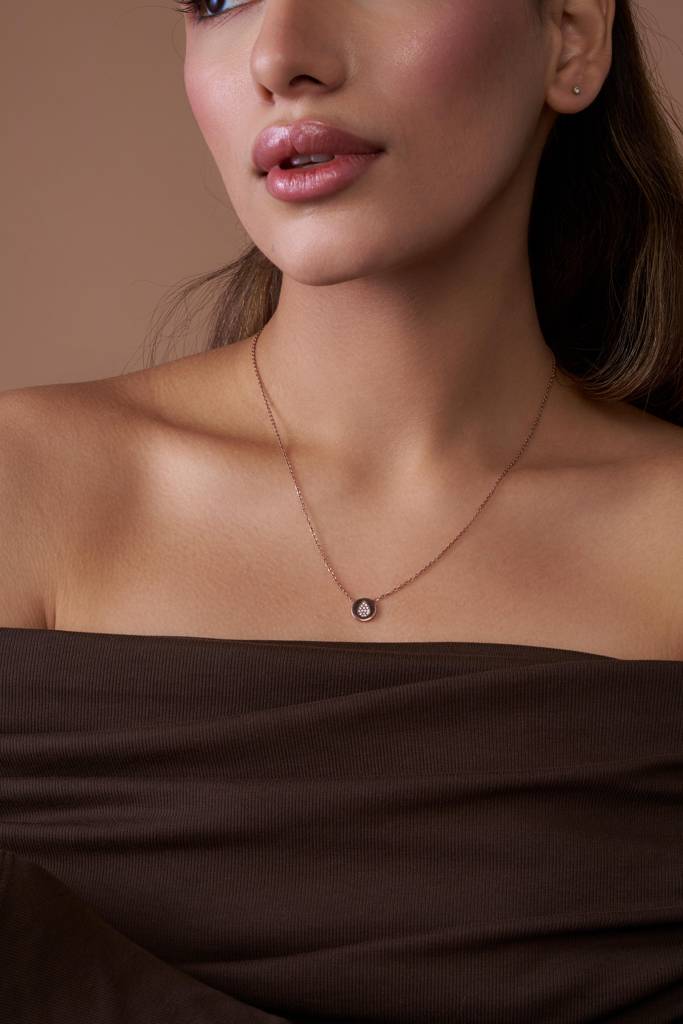 Teardrop Pendant Necklace : KNC0069