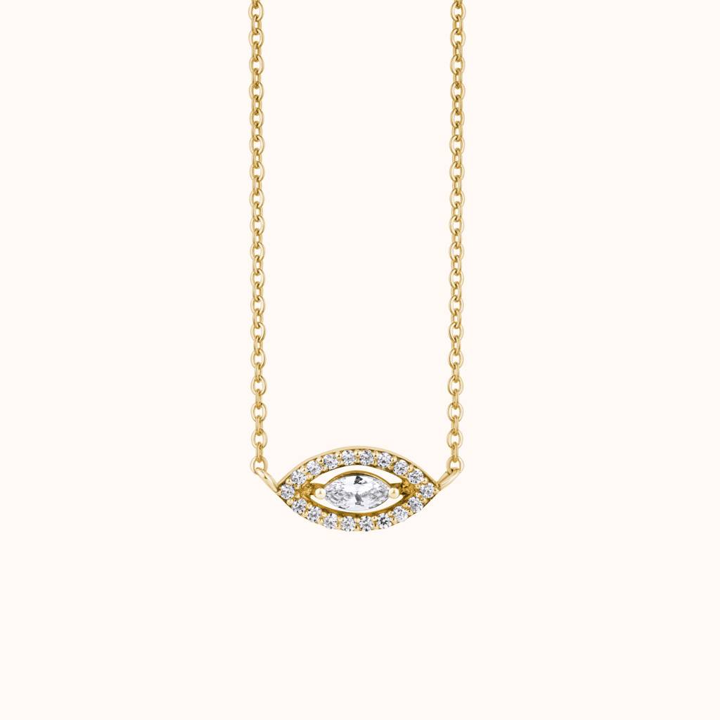 Eye-Catching Diamond Necklace : KNP0002