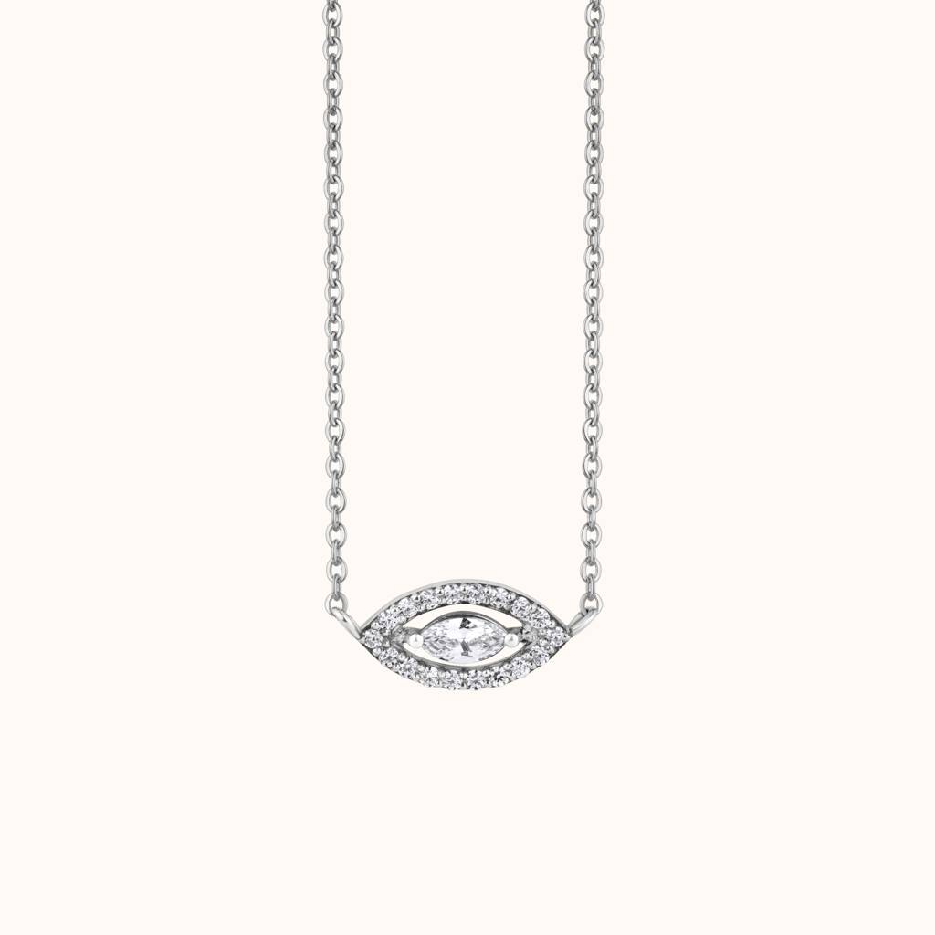 Eye-Catching Diamond Necklace : KNP0002